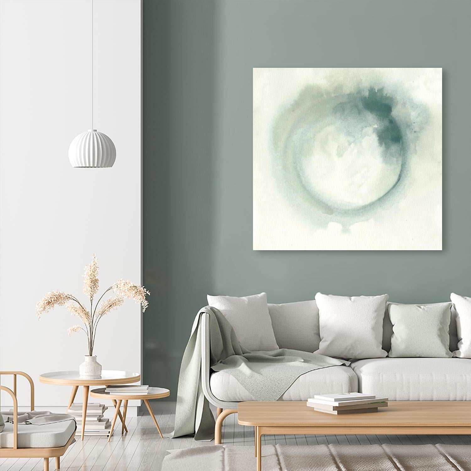 Nimbus I by June Erica Vess on GIANT ART - green abstract