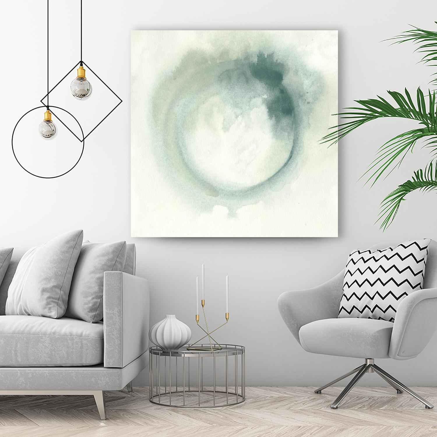 Nimbus I by June Erica Vess on GIANT ART - green abstract