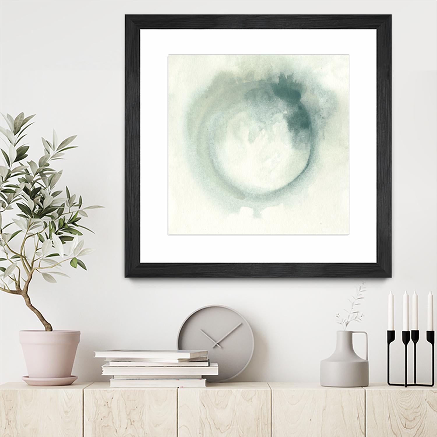 Nimbus I by June Erica Vess on GIANT ART - green abstract