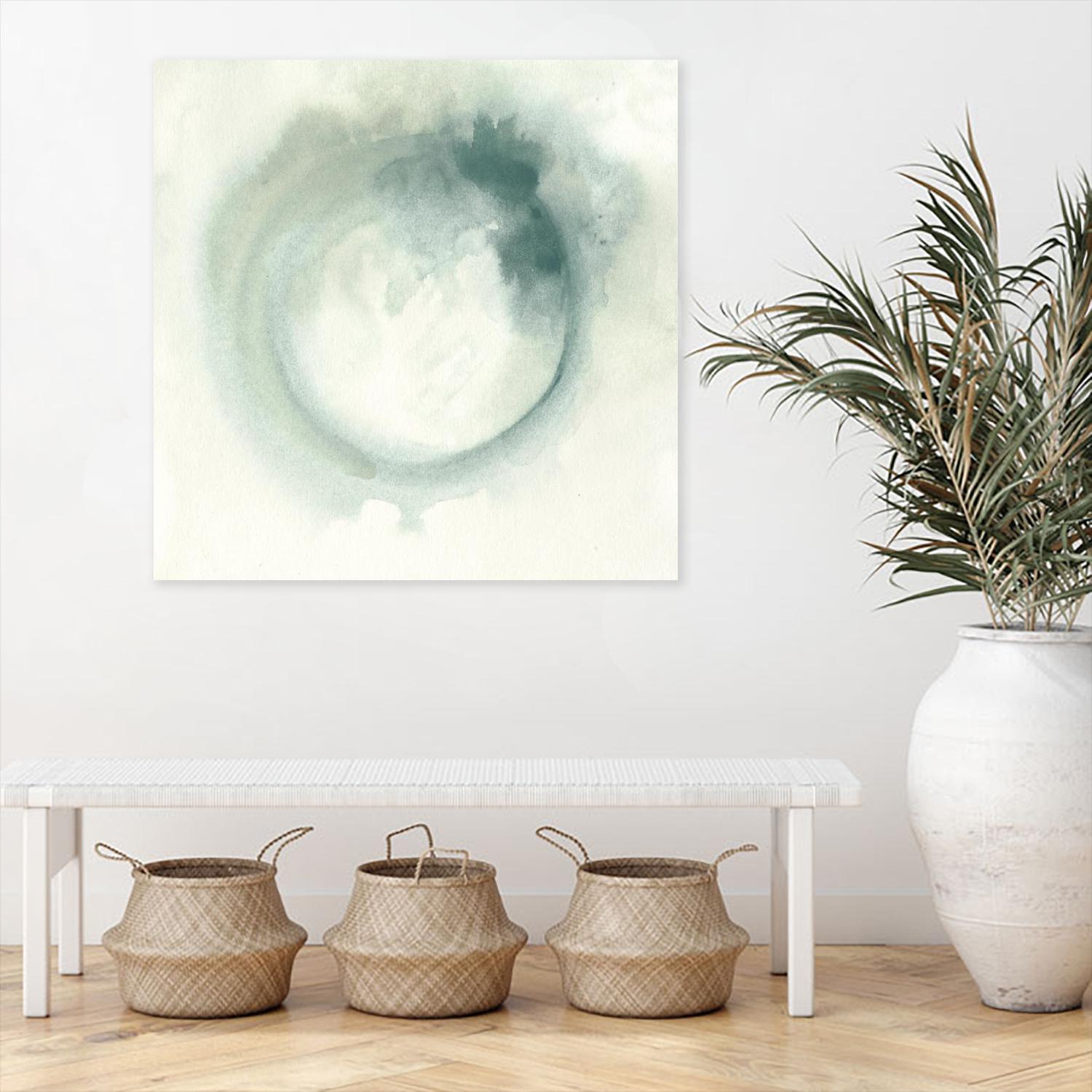 Nimbus I by June Erica Vess on GIANT ART - green abstract