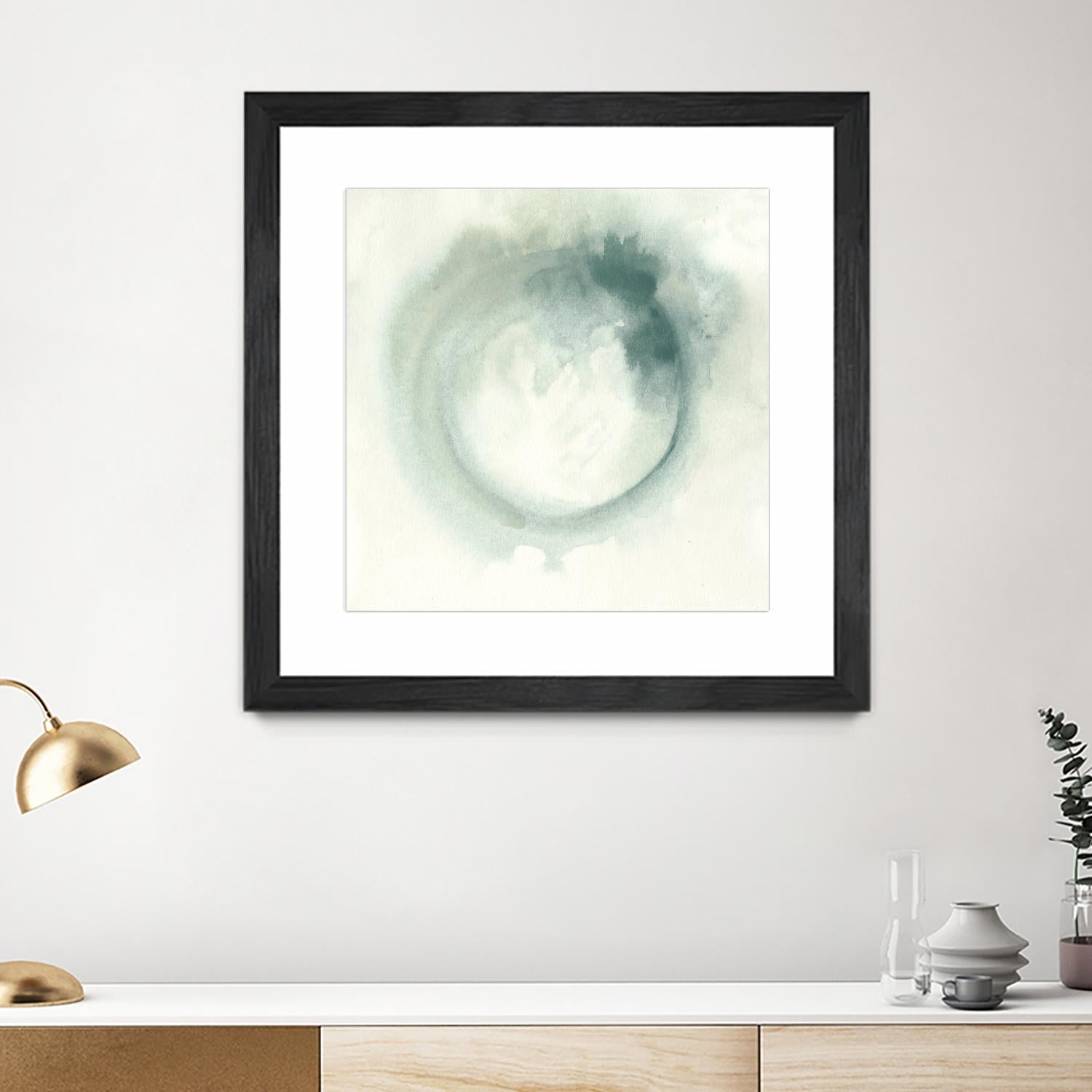 Nimbus I by June Erica Vess on GIANT ART - green abstract