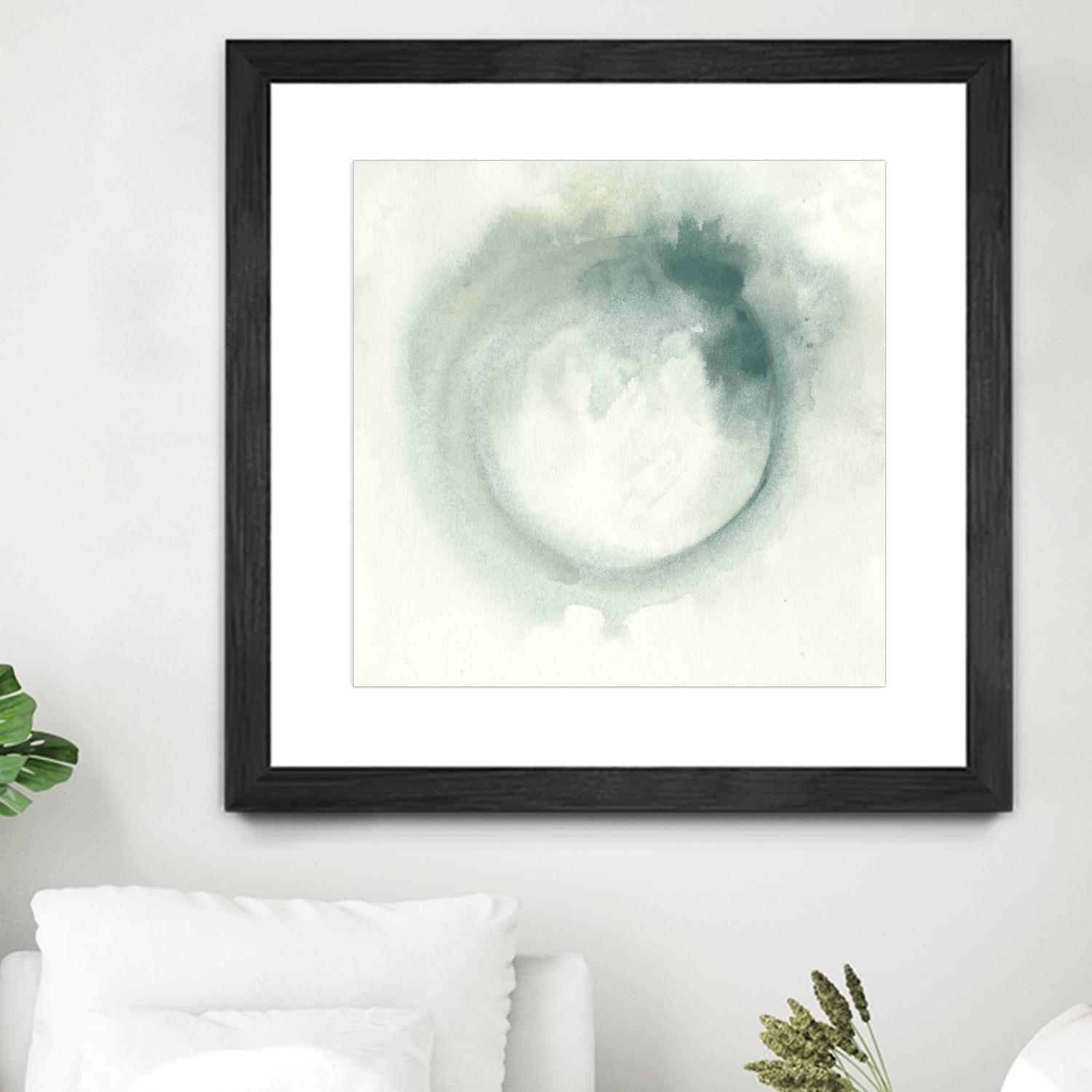 Nimbus I by June Erica Vess on GIANT ART - green abstract
