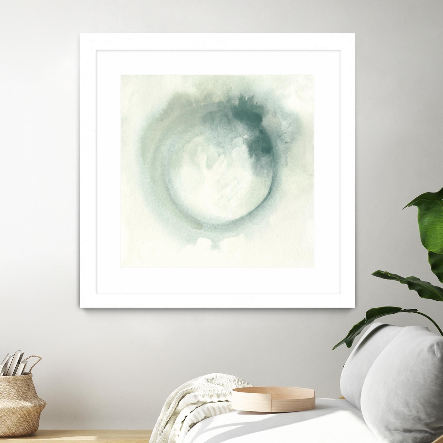 Nimbus I by June Erica Vess on GIANT ART - green abstract