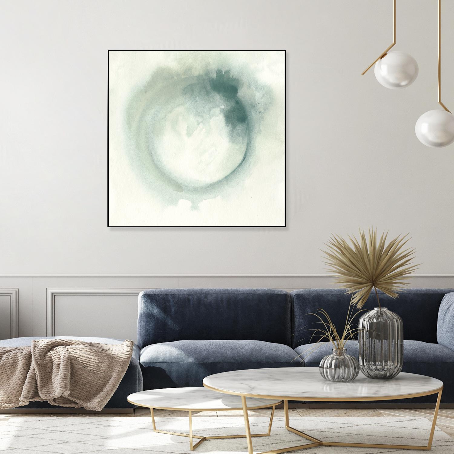 Nimbus I by June Erica Vess on GIANT ART - green abstract