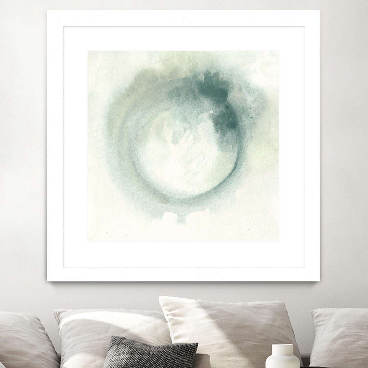 Nimbus I by June Erica Vess on GIANT ART - green abstract