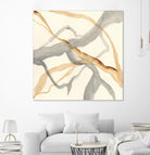 Rivulets II by Ren�e W. Stramel on GIANT ART - brown abstract