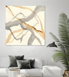 Rivulets II by Ren�e W. Stramel on GIANT ART - brown abstract