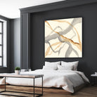 Rivulets II by Ren�e W. Stramel on GIANT ART - brown abstract