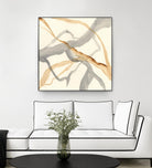 Rivulets II by Ren�e W. Stramel on GIANT ART - brown abstract