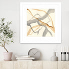 Rivulets II by Ren�e W. Stramel on GIANT ART - brown abstract