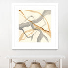 Rivulets II by Ren�e W. Stramel on GIANT ART - brown abstract