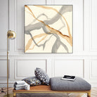 Rivulets II by Ren�e W. Stramel on GIANT ART - brown abstract