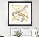 Rivulets II by Ren�e W. Stramel on GIANT ART - brown abstract