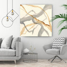 Rivulets II by Ren�e W. Stramel on GIANT ART - brown abstract