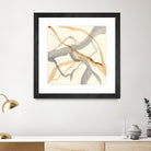 Rivulets II by Ren�e W. Stramel on GIANT ART - brown abstract