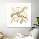 Rivulets II by Ren�e W. Stramel on GIANT ART - brown abstract