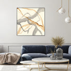 Rivulets II by Ren�e W. Stramel on GIANT ART - brown abstract