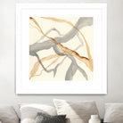 Rivulets II by Ren�e W. Stramel on GIANT ART - brown abstract