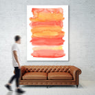 Tangerine II by Naomi McCavitt on GIANT ART - orange abstract