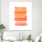 Tangerine II by Naomi McCavitt on GIANT ART - orange abstract
