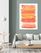 Tangerine II by Naomi McCavitt on GIANT ART - orange abstract