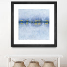 Across the Way I by Ren�e W. Stramel on GIANT ART - blue abstract