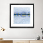 Across the Way I by Ren�e W. Stramel on GIANT ART - blue abstract