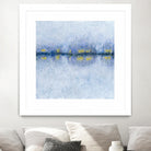 Across the Way I by Ren�e W. Stramel on GIANT ART - blue abstract