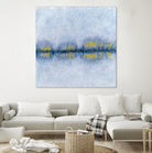 Across the Way II by Ren�e W. Stramel on GIANT ART - blue abstract