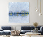 Across the Way II by Ren�e W. Stramel on GIANT ART - blue abstract