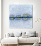 Across the Way II by Ren�e W. Stramel on GIANT ART - blue abstract