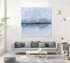 Across the Way II by Ren�e W. Stramel on GIANT ART - blue abstract
