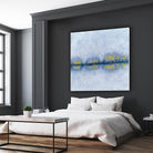 Across the Way II by Ren�e W. Stramel on GIANT ART - blue abstract