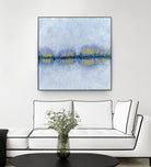 Across the Way II by Ren�e W. Stramel on GIANT ART - blue abstract