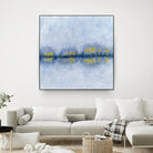 Across the Way II by Ren�e W. Stramel on GIANT ART - blue abstract