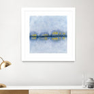 Across the Way II by Ren�e W. Stramel on GIANT ART - blue abstract