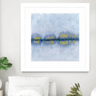 Across the Way II by Ren�e W. Stramel on GIANT ART - blue abstract