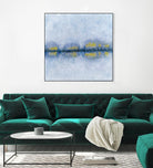 Across the Way II by Ren�e W. Stramel on GIANT ART - blue abstract