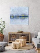 Across the Way II by Ren�e W. Stramel on GIANT ART - blue abstract