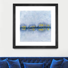 Across the Way II by Ren�e W. Stramel on GIANT ART - blue abstract