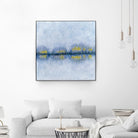 Across the Way II by Ren�e W. Stramel on GIANT ART - blue abstract