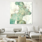 Riverbed I by Jennifer Goldberger on GIANT ART - green abstract