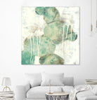 Riverbed I by Jennifer Goldberger on GIANT ART - green abstract