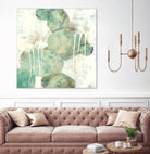 Riverbed I by Jennifer Goldberger on GIANT ART - green abstract