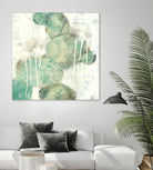 Riverbed I by Jennifer Goldberger on GIANT ART - green abstract