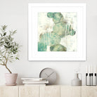 Riverbed I by Jennifer Goldberger on GIANT ART - green abstract