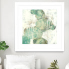 Riverbed I by Jennifer Goldberger on GIANT ART - green abstract