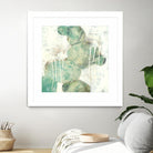 Riverbed I by Jennifer Goldberger on GIANT ART - green abstract