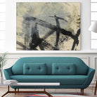 Sumi-e and Wax I by Jennifer Goldberger on GIANT ART - abstract
