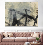 Sumi-e and Wax I by Jennifer Goldberger on GIANT ART - abstract